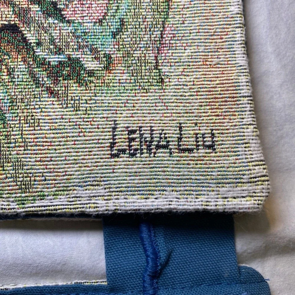 Lena Liu Songs of Spring Tapestry Wall Hanging Set Birds Cardinal USA